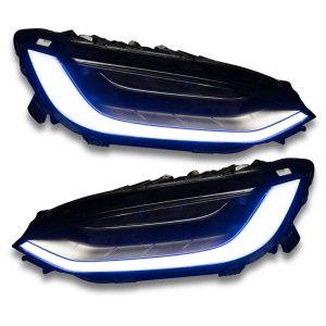 Tesla Model X Headlight & Fog Light DRL Upgrade Kit - ORACLE Lighting - Dynamic ColorSHIFT - Dynamic ColorSHIFT - `16-`21 Tesla Model X Headlight & Fog Light DRL Upgrade Kit - ORACLE Lighting - Dynamic ColorSHIFT - Dynamic ColorSHIFT - `16-`21